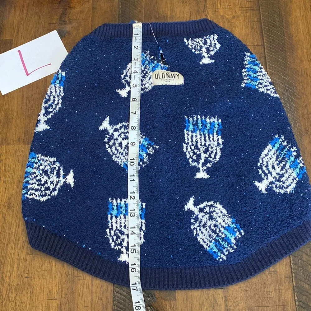 Cozy-Knit Patterned Sweater for Pets